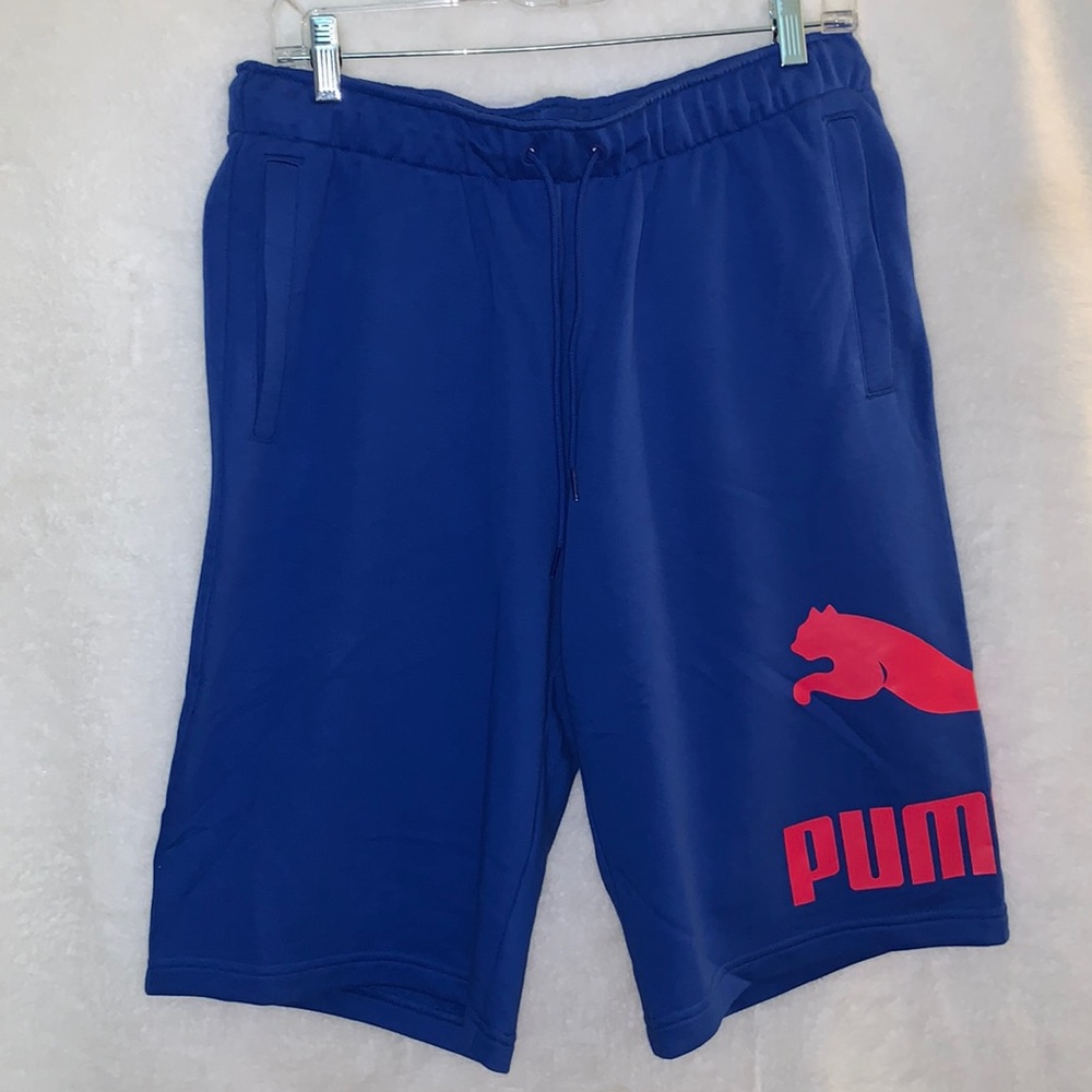 Puma Men’s Shorts Size Medium Blue 11 Inseam NWT